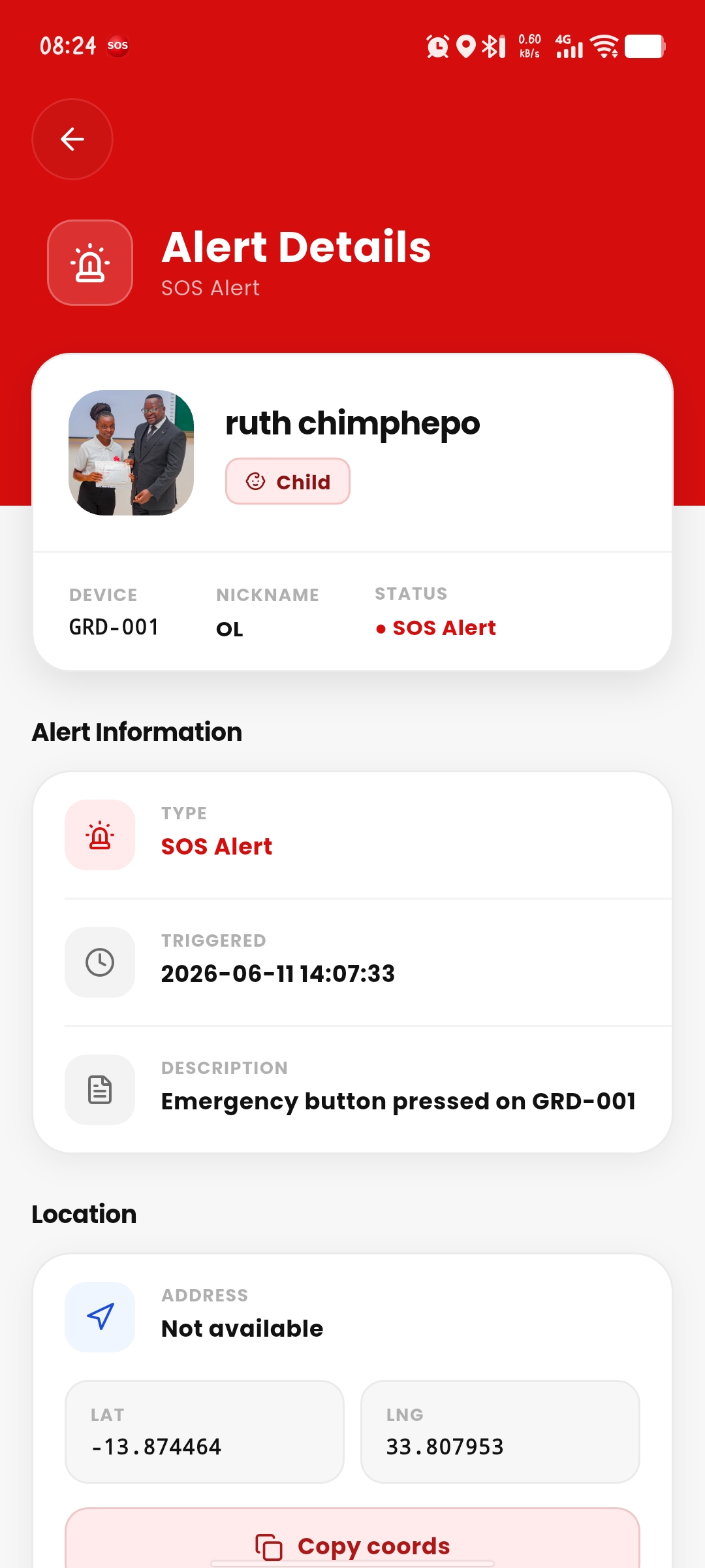 Alert Details