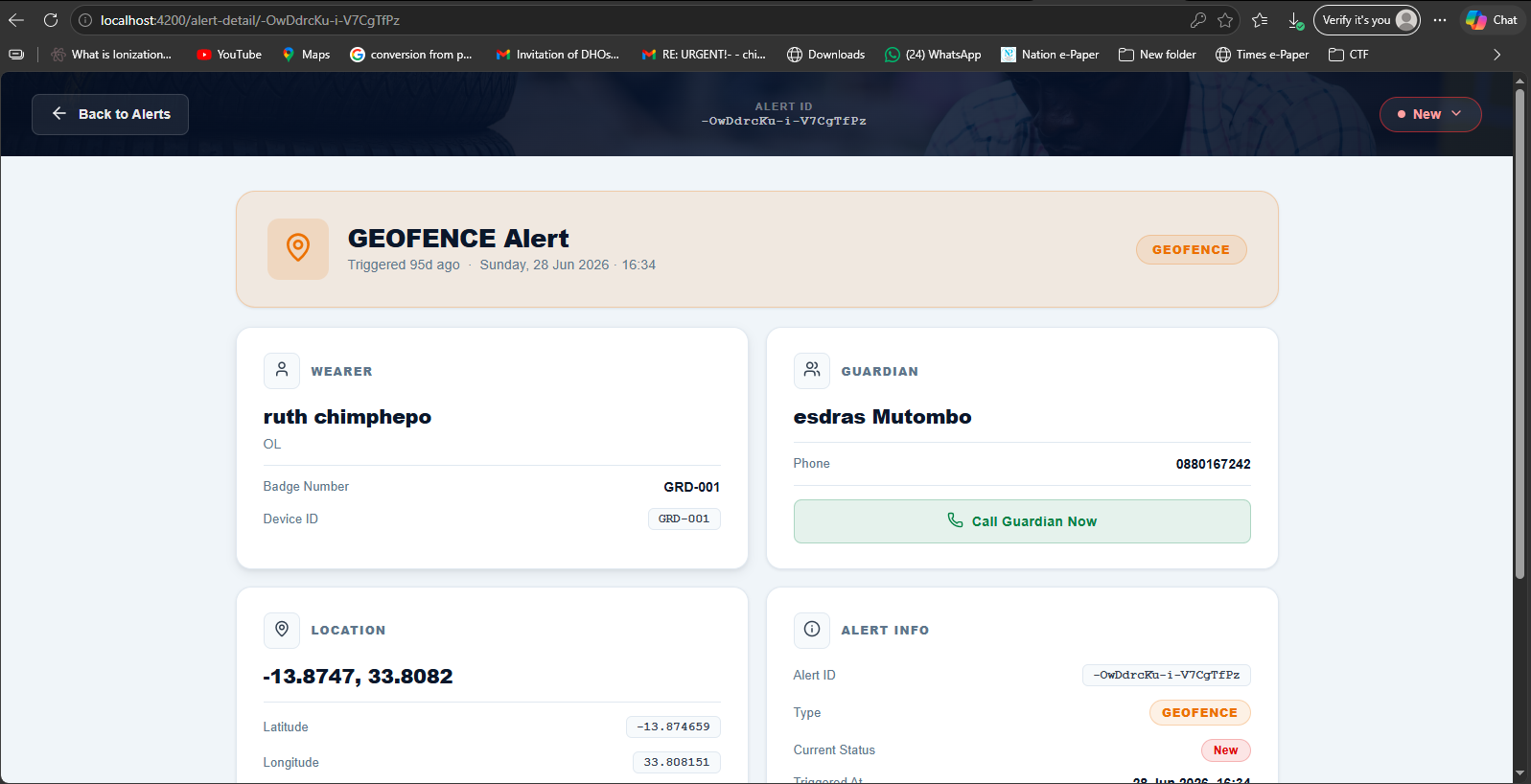 Alert Details